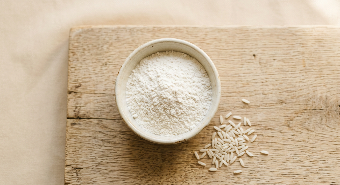 Whole brown rice flour